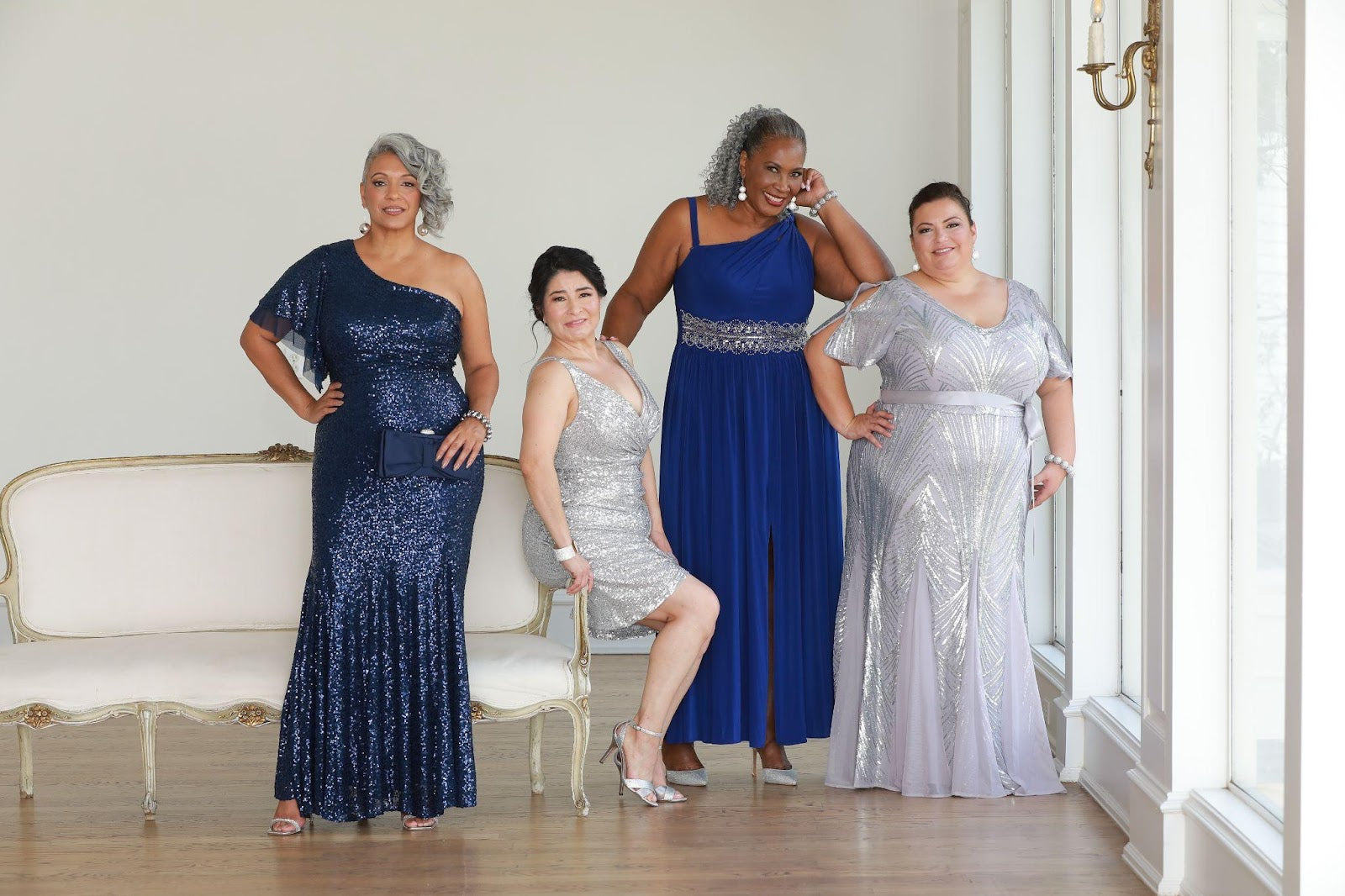 Formal wear for plus size ladies online