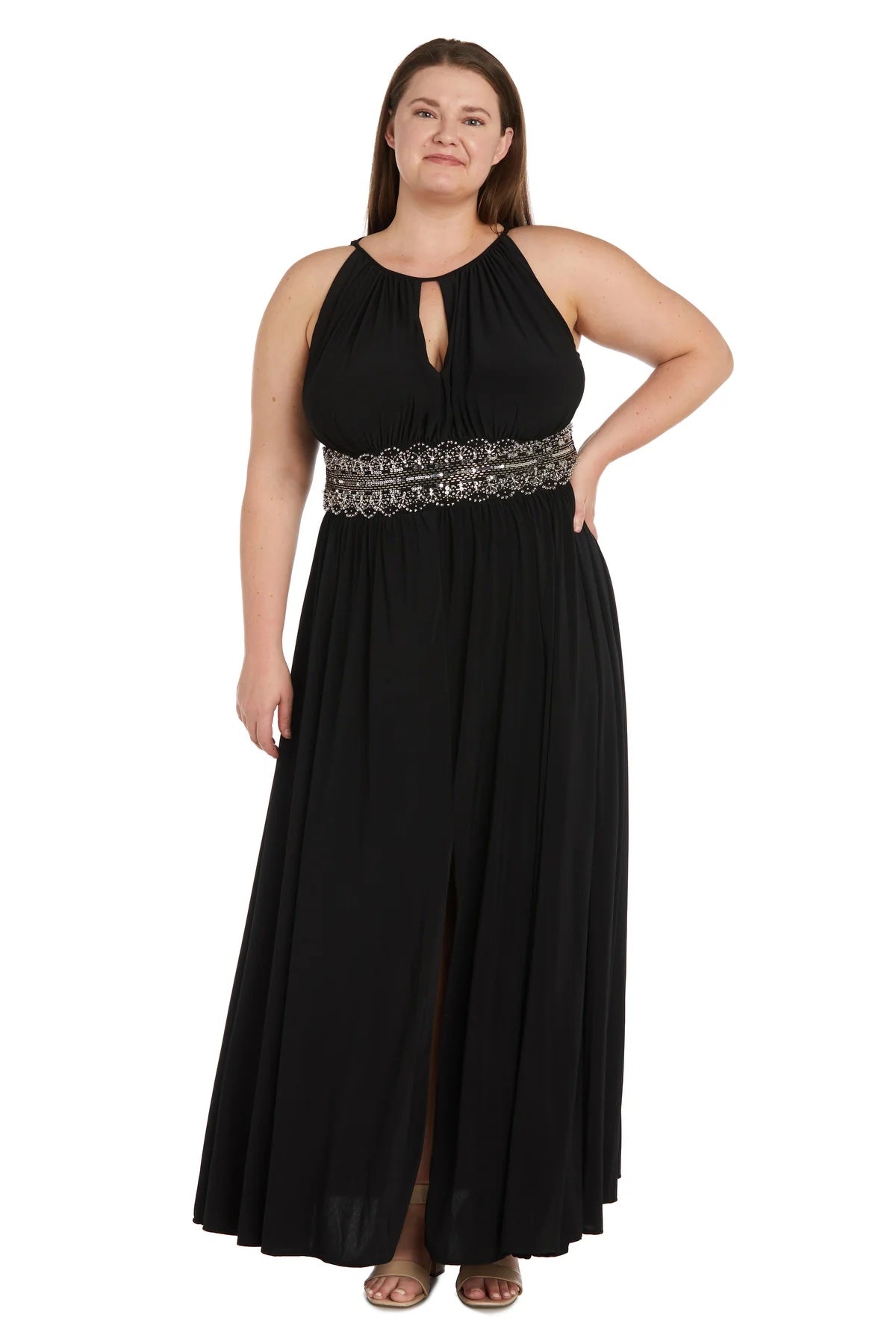 R M Richards Women s Plus Size Evening Gown