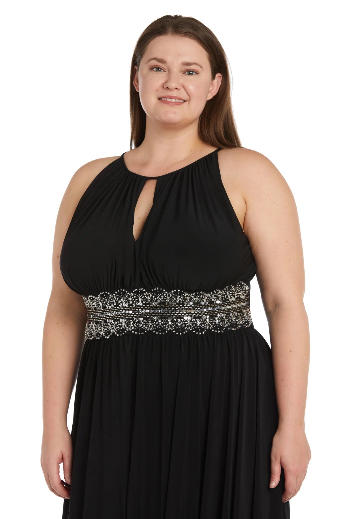 R&M Richards Women's Plus Size Evening Gown