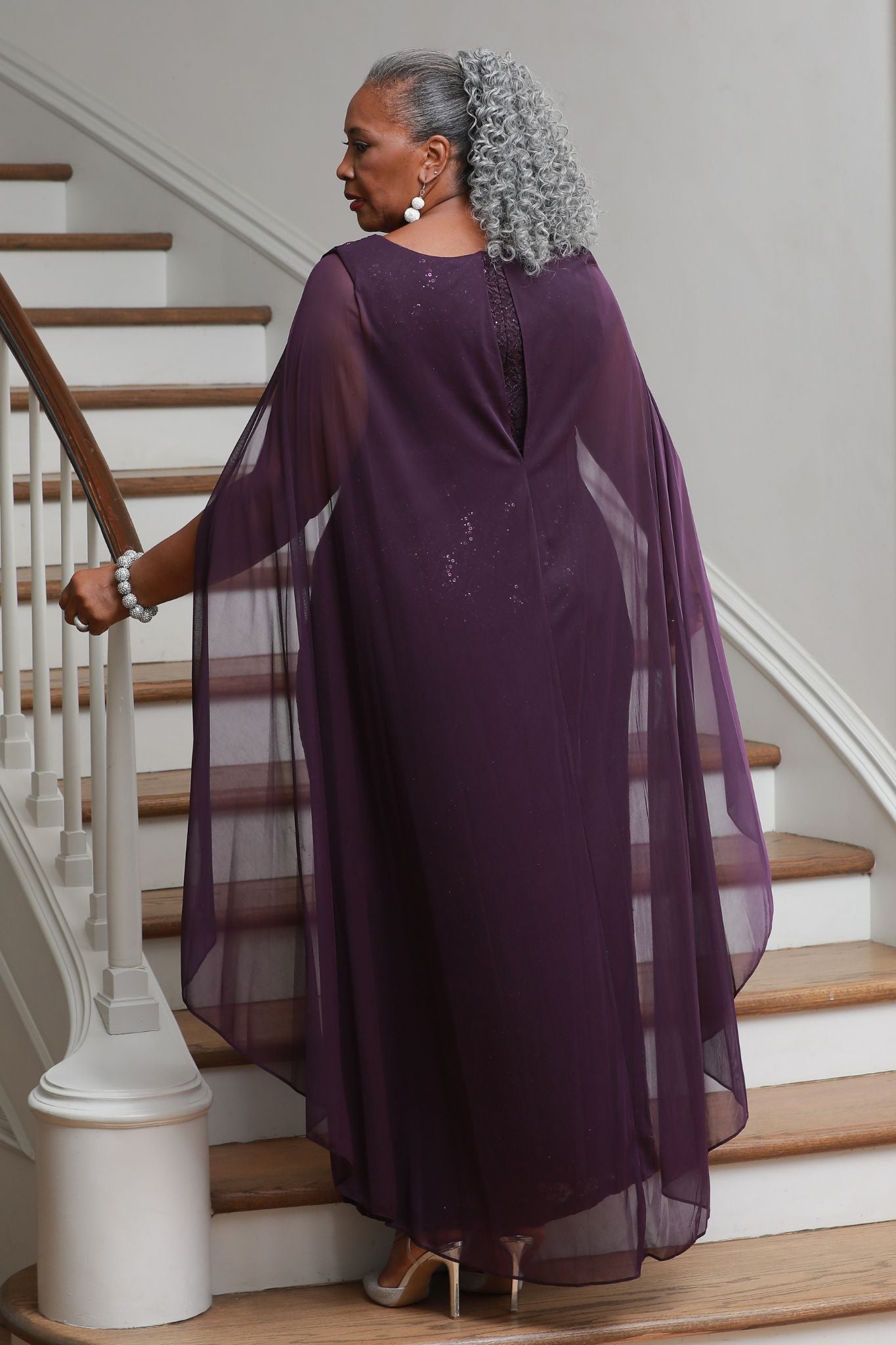 Chiffon capes for clearance dresses