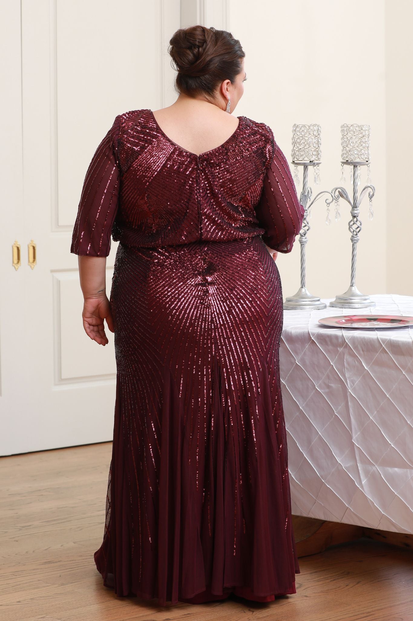 Evening gowns with outlet jackets plus size