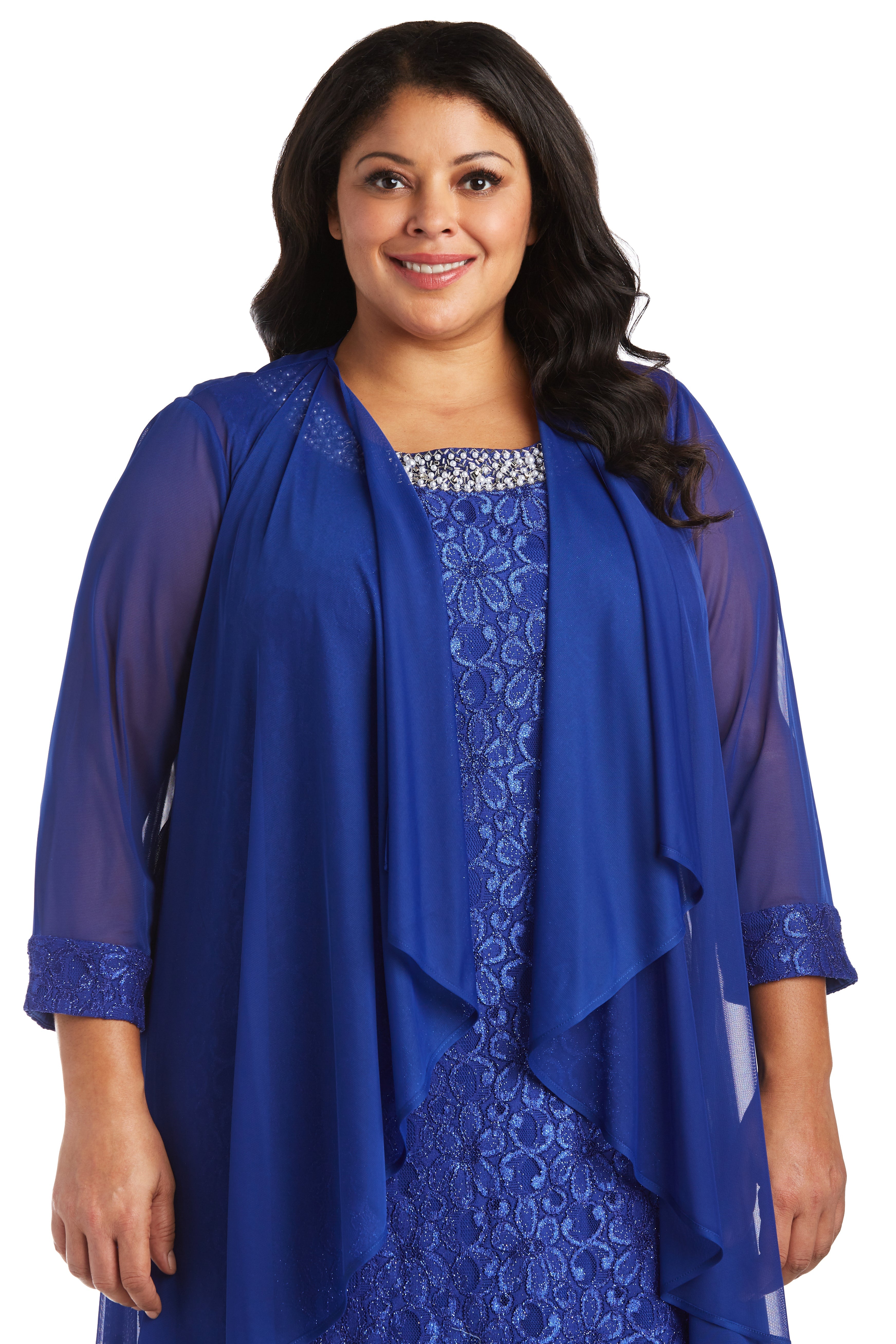 Sheer jacket 2024 plus size