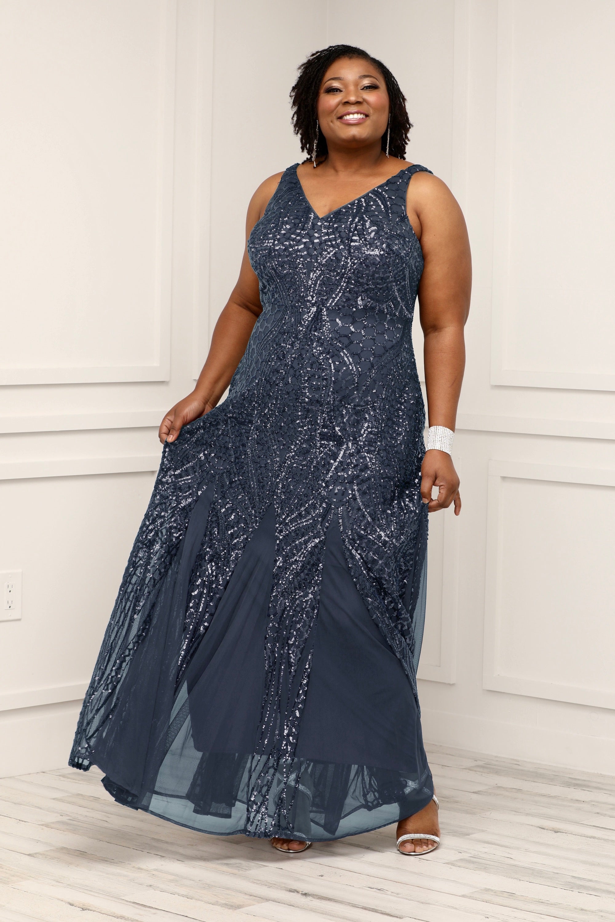 Nordstrom plus size mother deals of the groom dresses