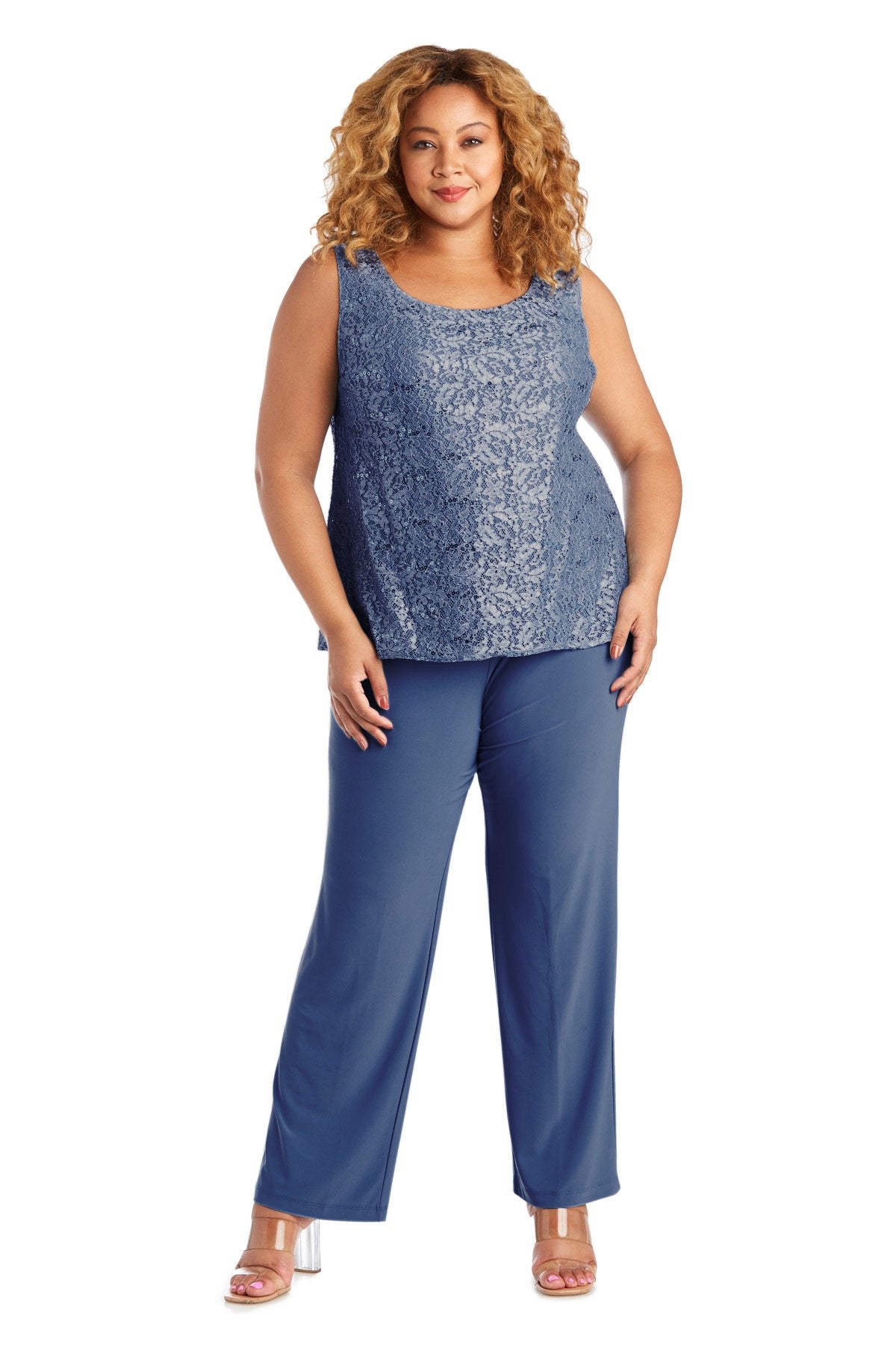 Order Women's 3 Piece R&M Richards Pantsuits Online – SleekTrends