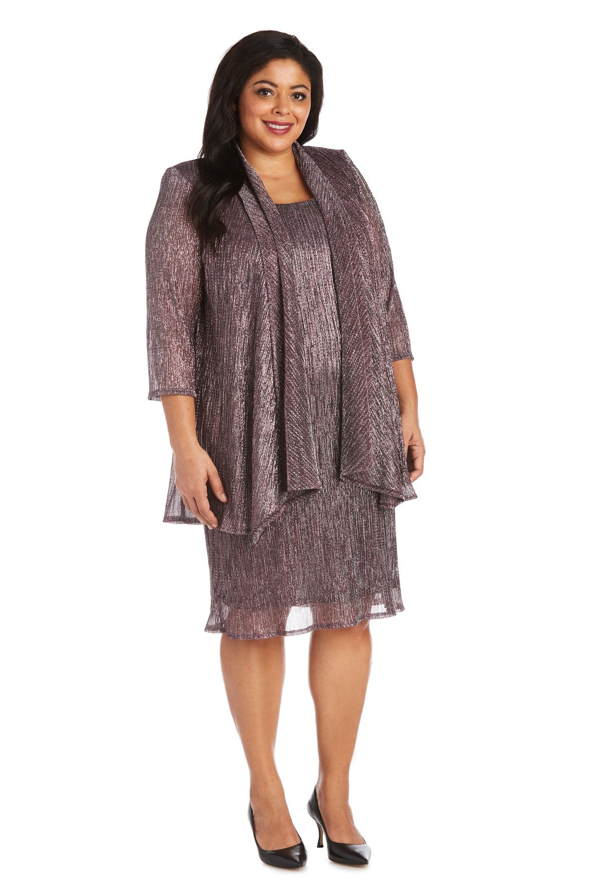 Plus size womens dresses sales with jackets