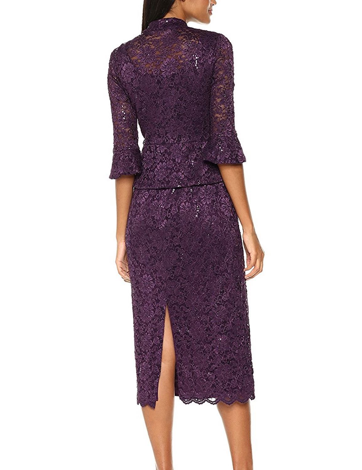 Alex Evenings Lace Dress with Jacket