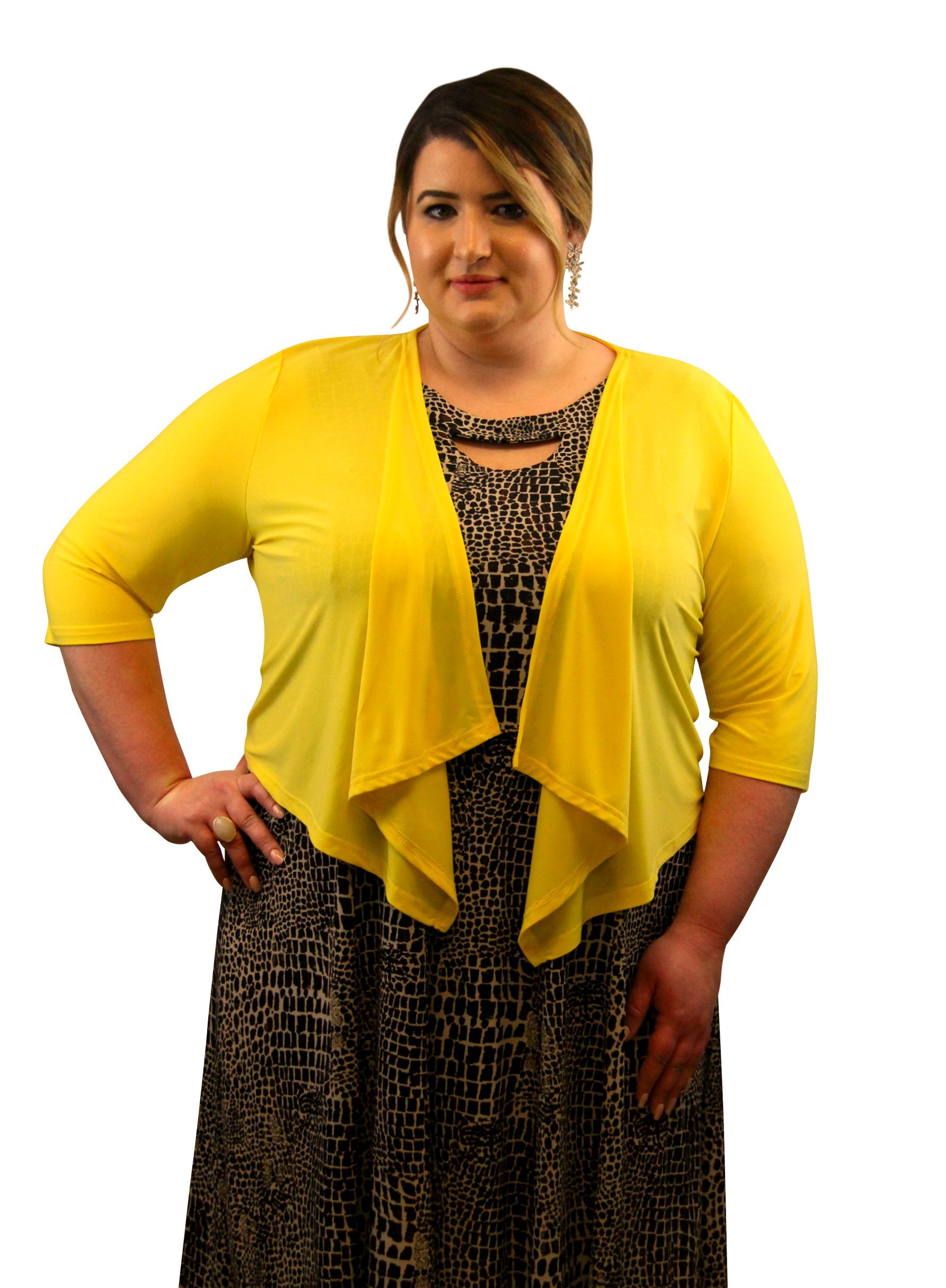 Yellow Evening Bolero/Shrug – Dupree's Vintage