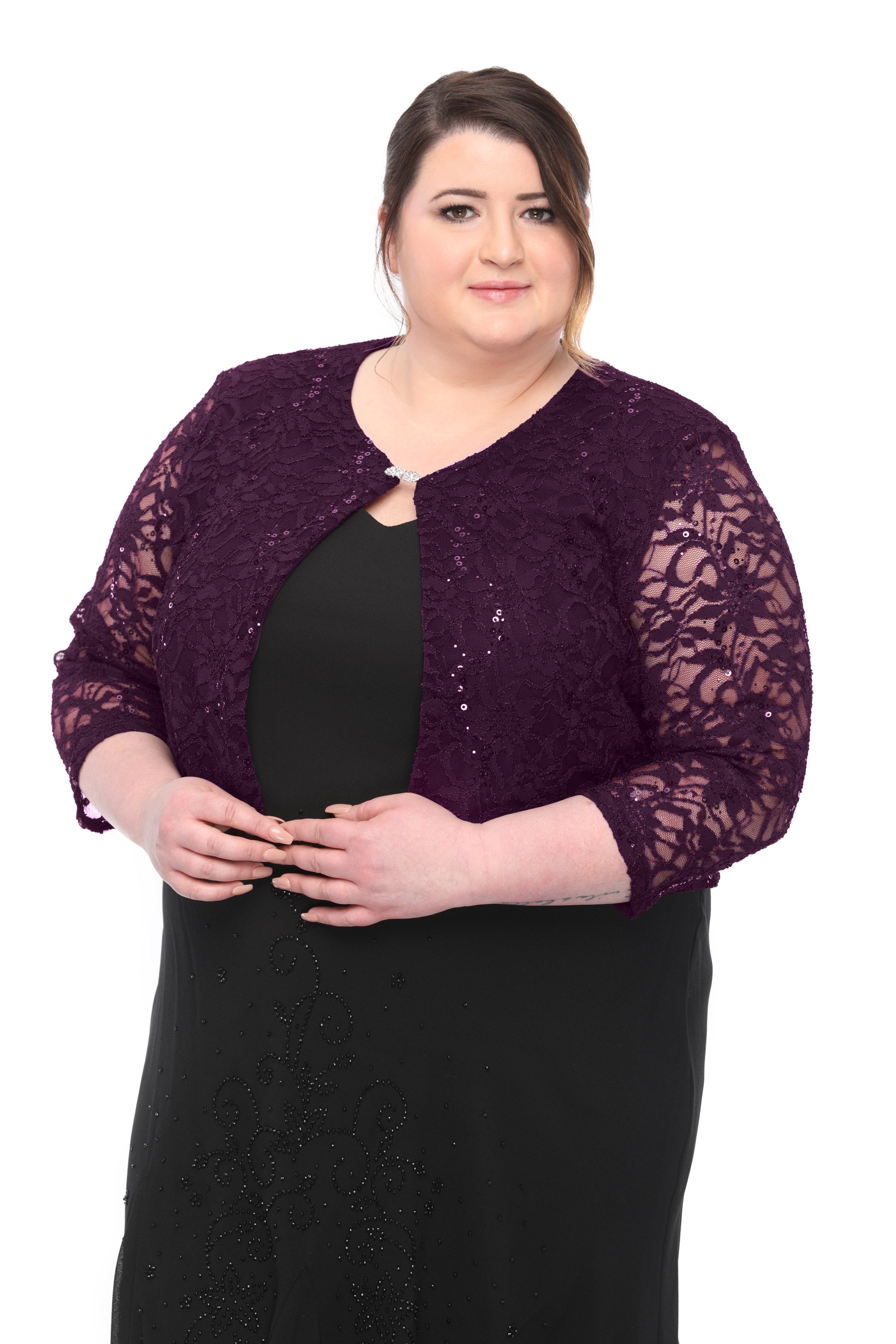 Formal bolero outlet jackets plus size