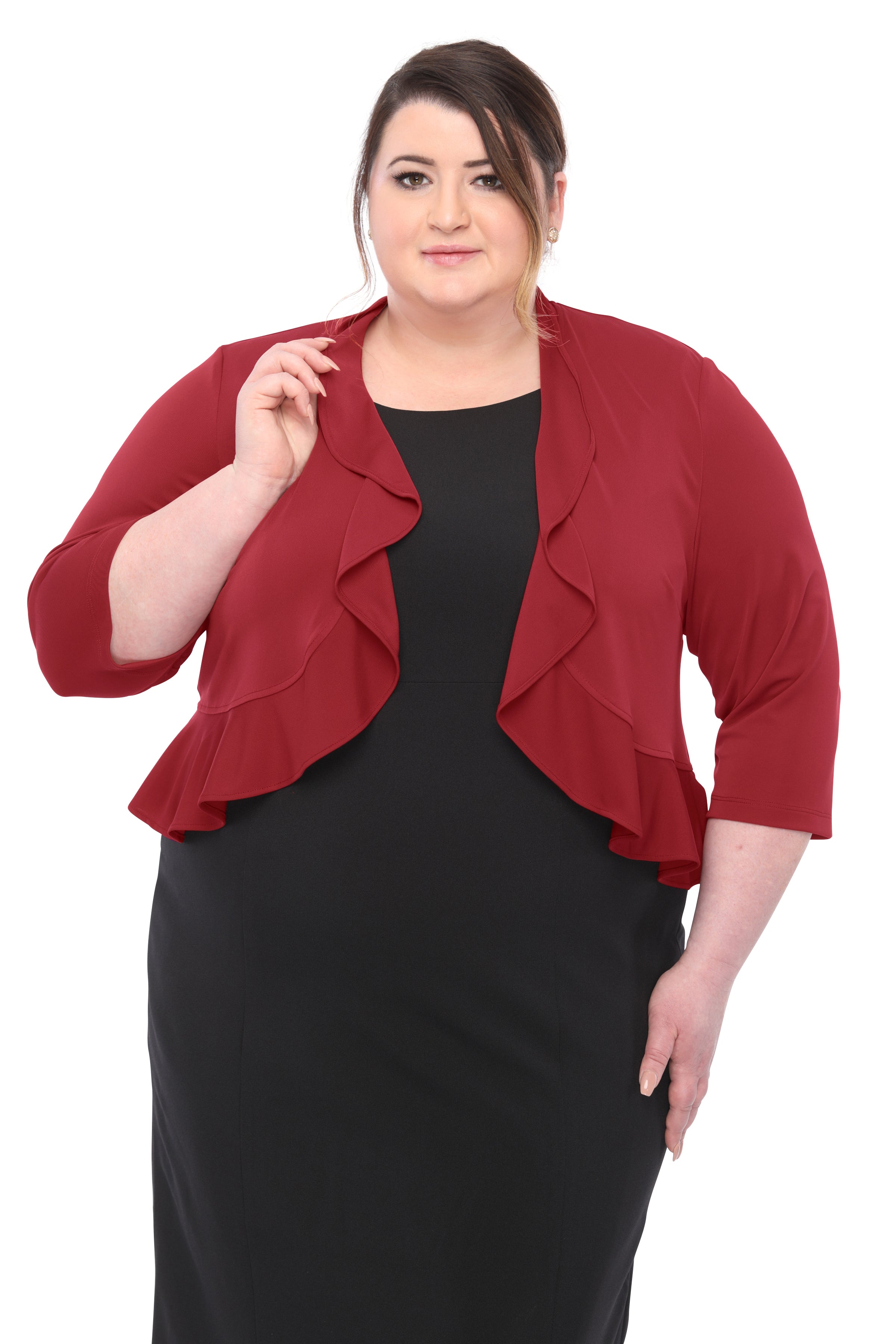 Plus size deals formal bolero