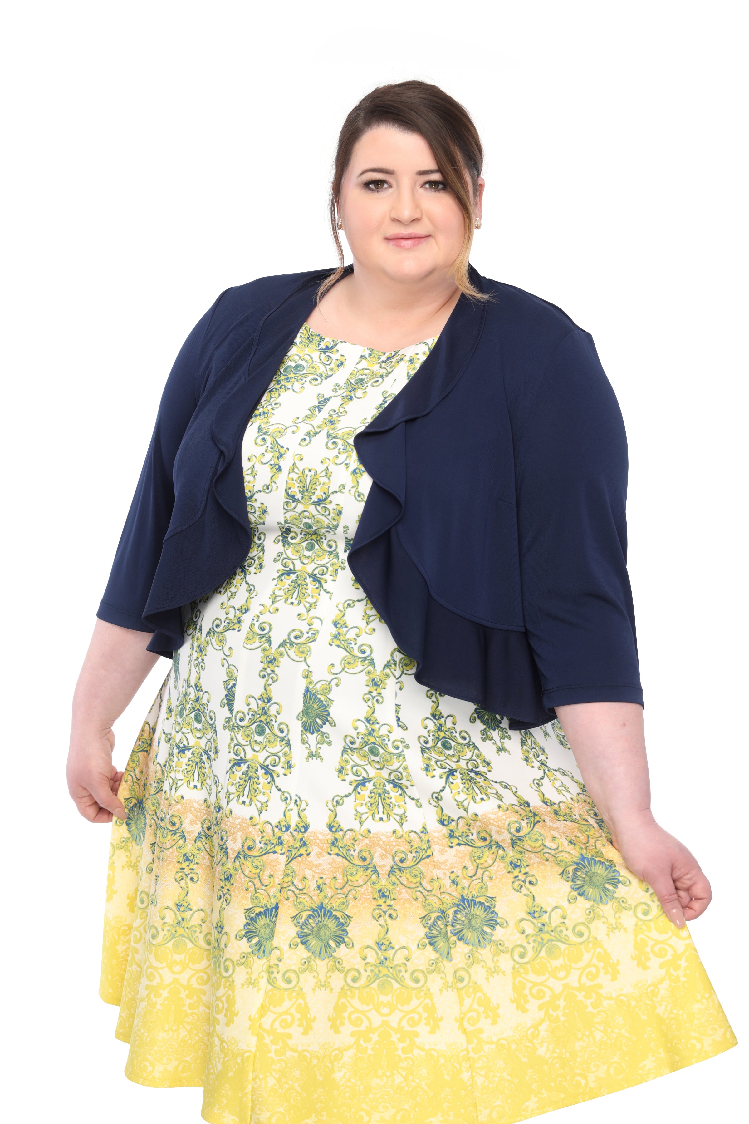 Plus Size Bolero Jacket Dress