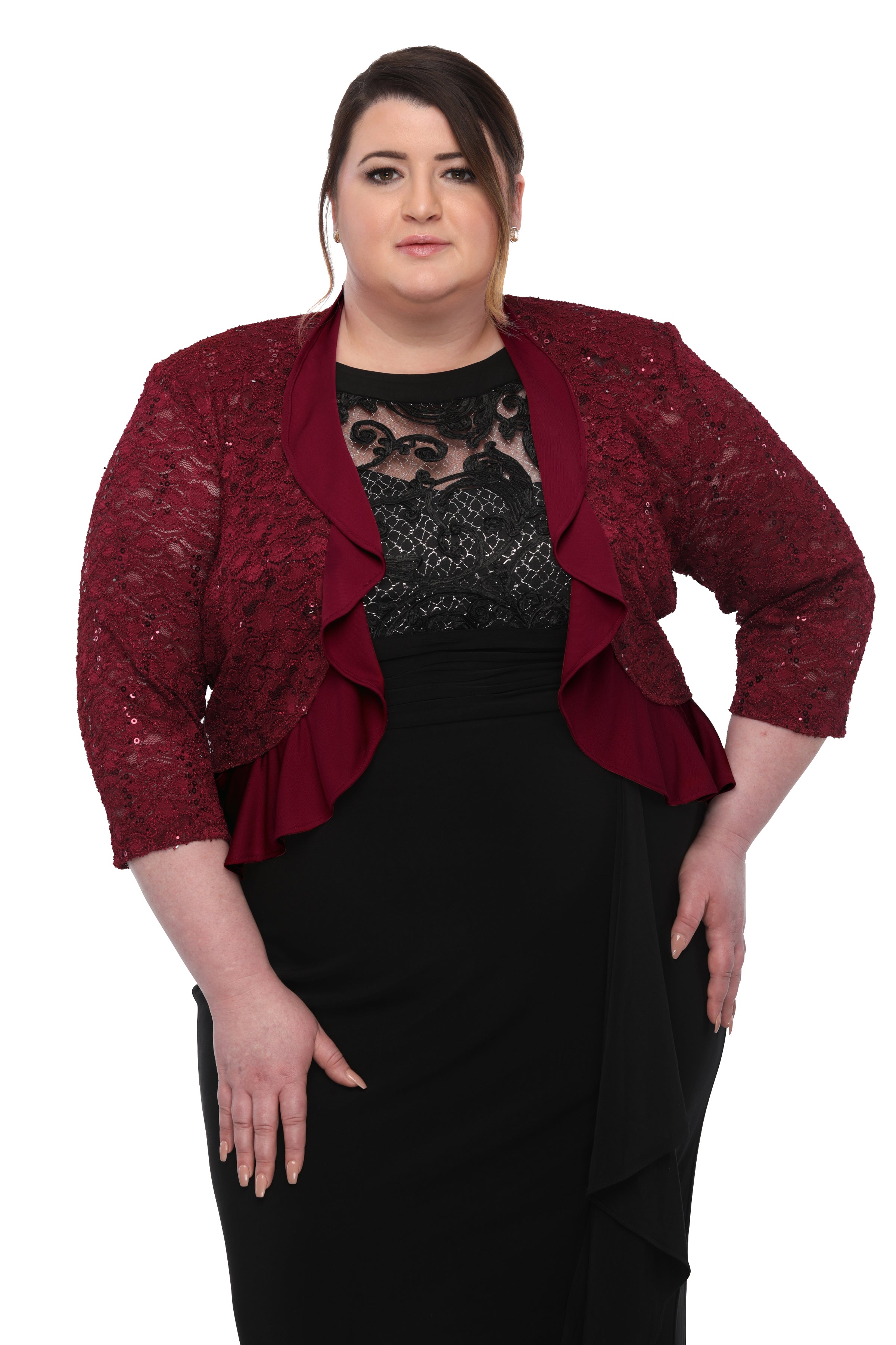 Plus size bolero shrug hotsell