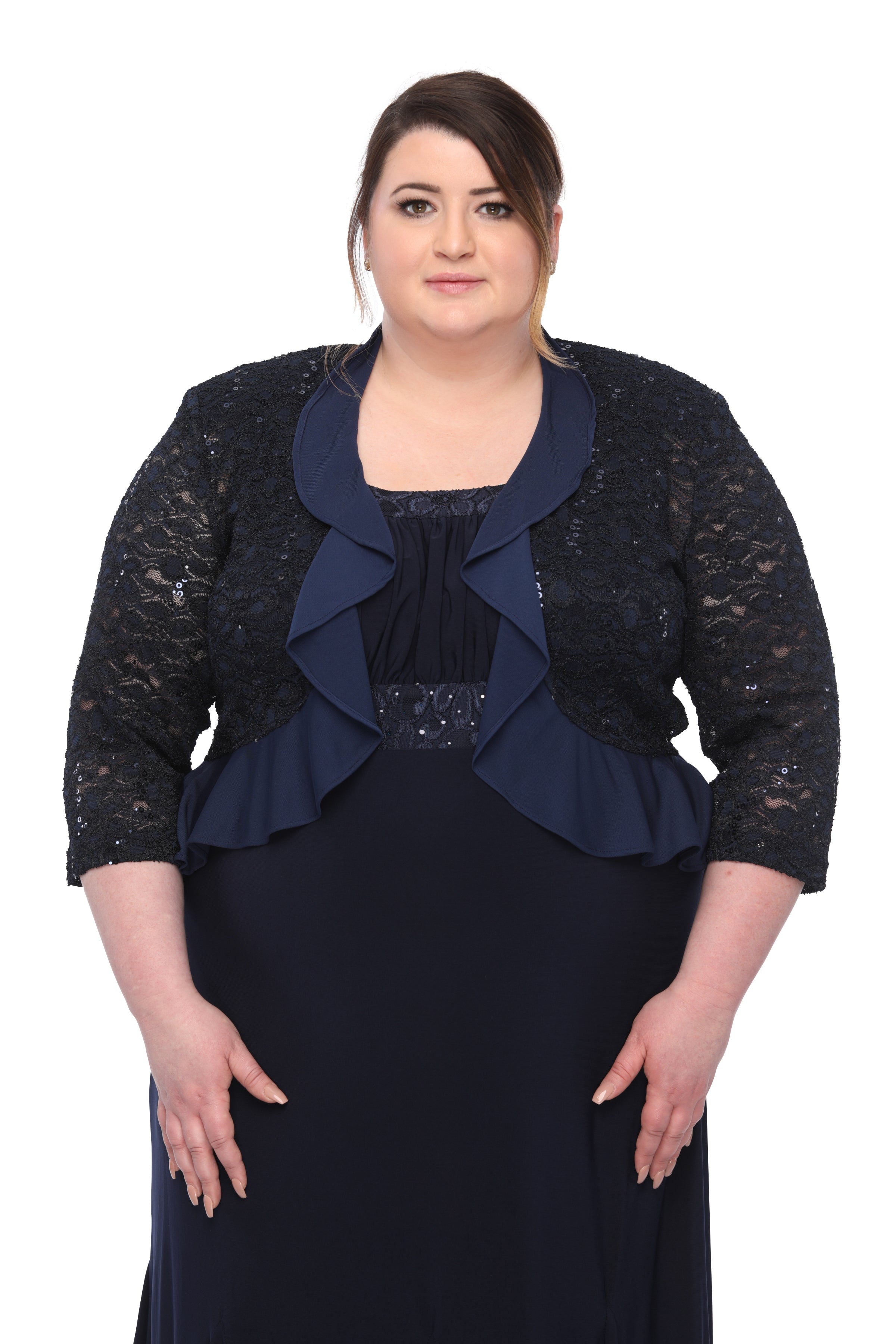 Women's plus clearance size lace shrugs